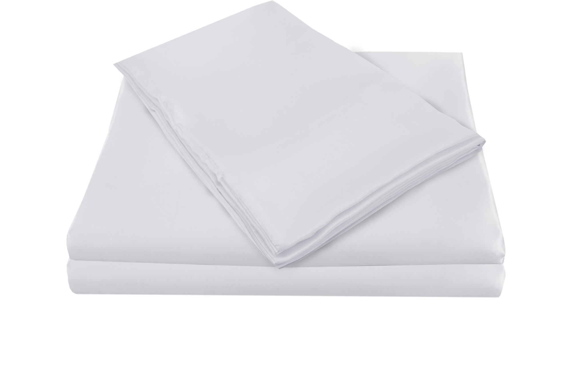 NEW White Luxury Satin Sheet Set eBay