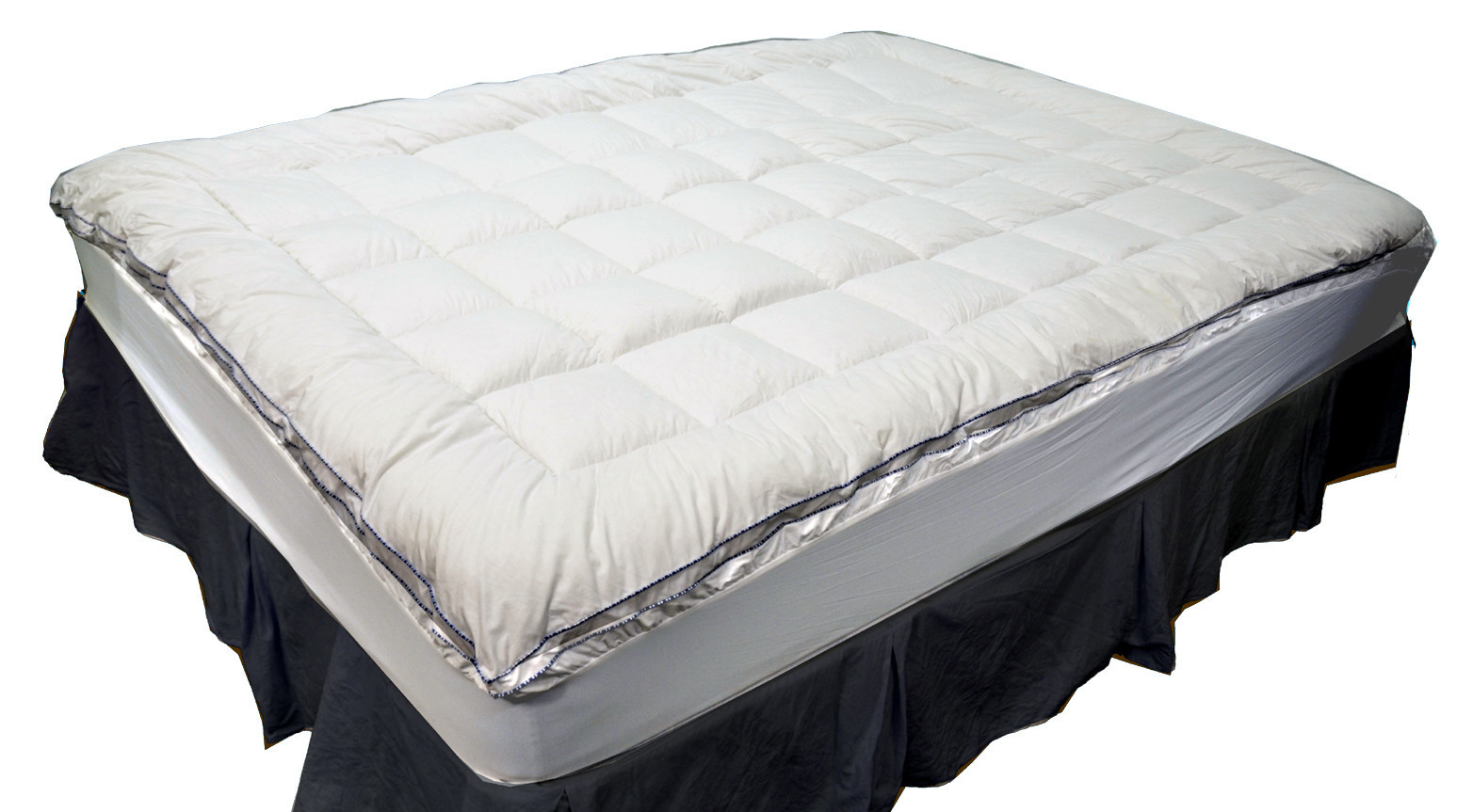 hilton luxury pillow top mattress topper