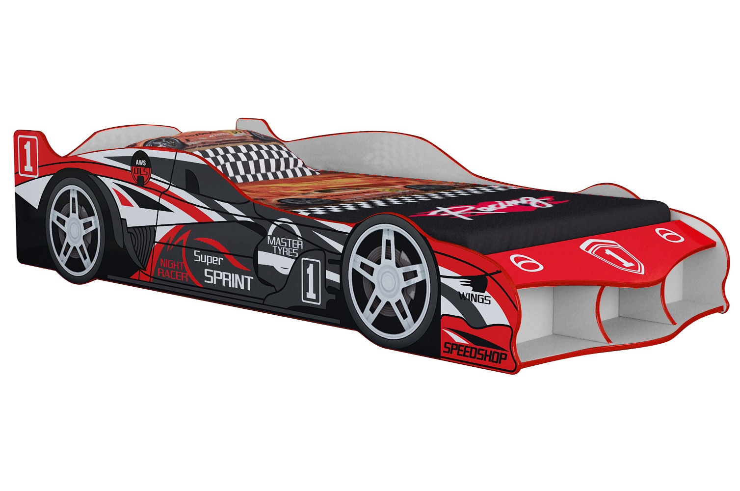 NEW Super Sprint F1 Racing Car Bed eBay