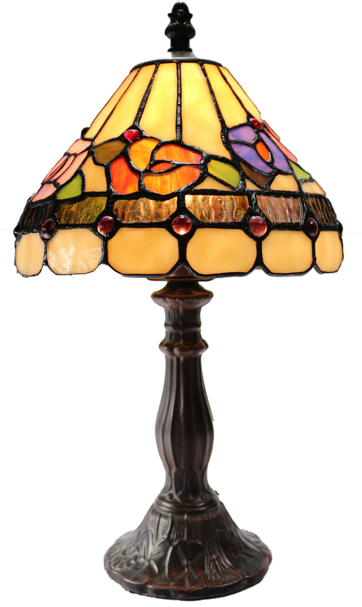 NEW Zena Leadlight Table Lamp eBay