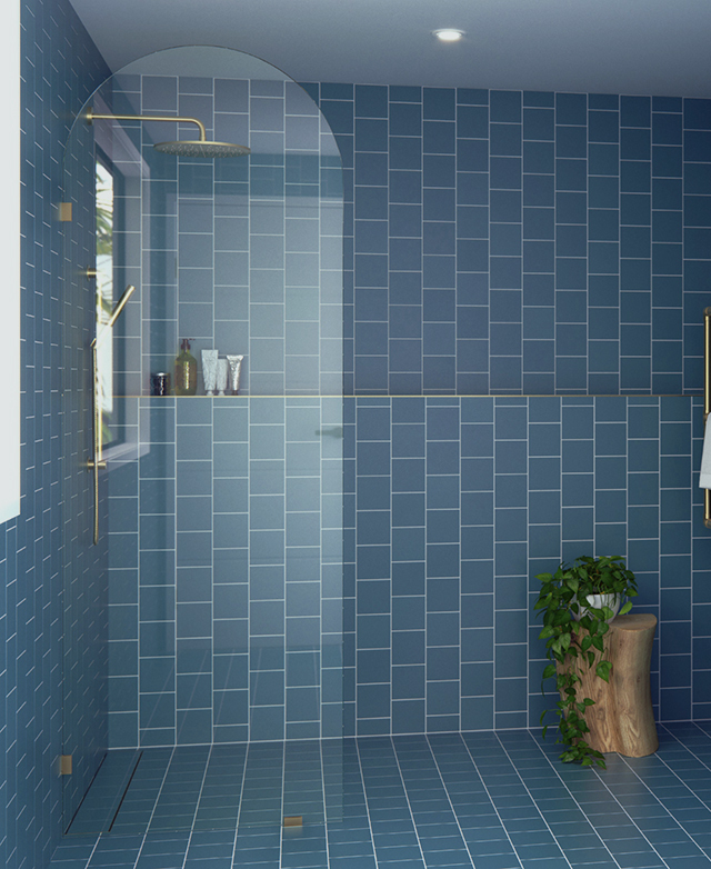 Principlearc Olivia Glass Shower Screen Temple Webster