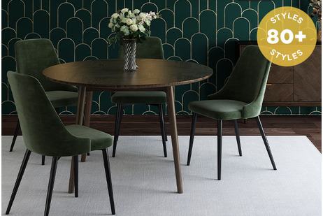 Jewel-Toned Dining Room