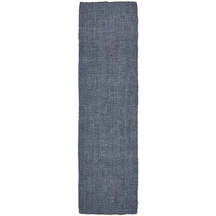 Jasmine Navy Jute Rug 