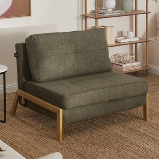 Brad Upholstered Single Sofa Bed 
