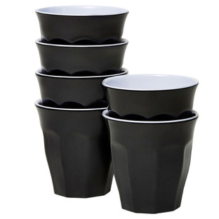 Classic 200ml Melamine Tumblers (Set of 6)
