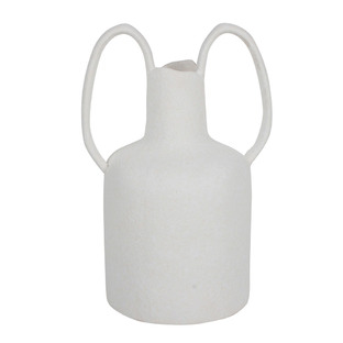 White Scorpio Dolomite Vase 