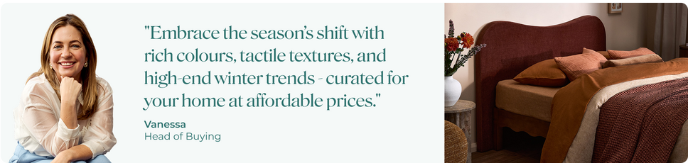 Temple & Webster Head of Homewares Quote "Find everything you need to create a home that is both beautiful and comfortable".