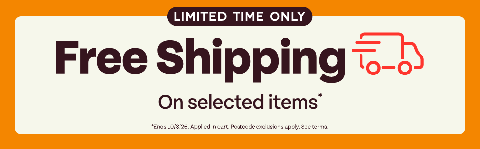 Limited Time Only. Free Shipping on selected items