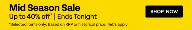 Mid Season Sale Up to 40% off