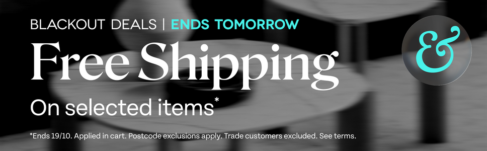 Ends Tomorrow. Blackout Deals. Free Shipping on selected items.