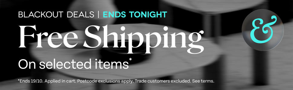 Ends Tonight. Blackout Deals. Free Shipping on selected items.