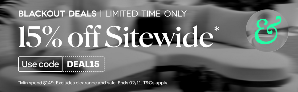 Limited Time Only. Blackout Deals. 15% off Sitewide use code DEAL15