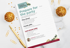 Our ultimate checklists for Christmas Day entertaining