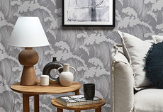 3 ways to style peel and stick wallpaper