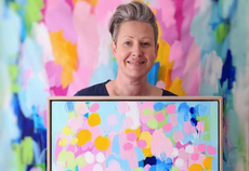 Artist Maggi McDonald on the joy of creating with colour