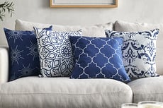 What colours go best with a grey sofa?