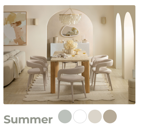 Image of the summer palette