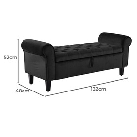 Genevieve Storage Ottoman Bench