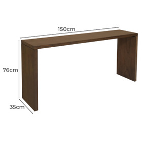 Caius Mindi Wood Console Table