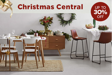 Christmas dining room