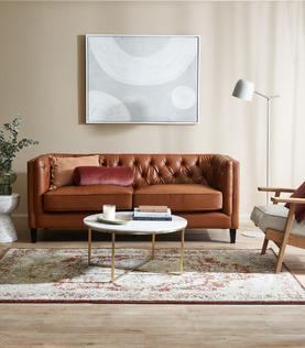Leather Sofa Room