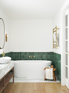 Green with Envy Bathroom