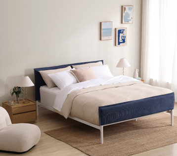 Dreamy Navy Bed Haven