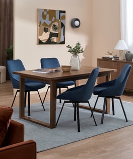 Rich Walnut Dining