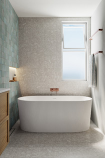 Serene Stone Bath