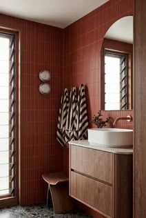 Deep Red Kitkat Retreat