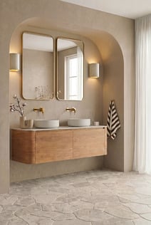 Oak & Arch Bathroom