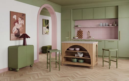Retro & Whimsical Kitchen