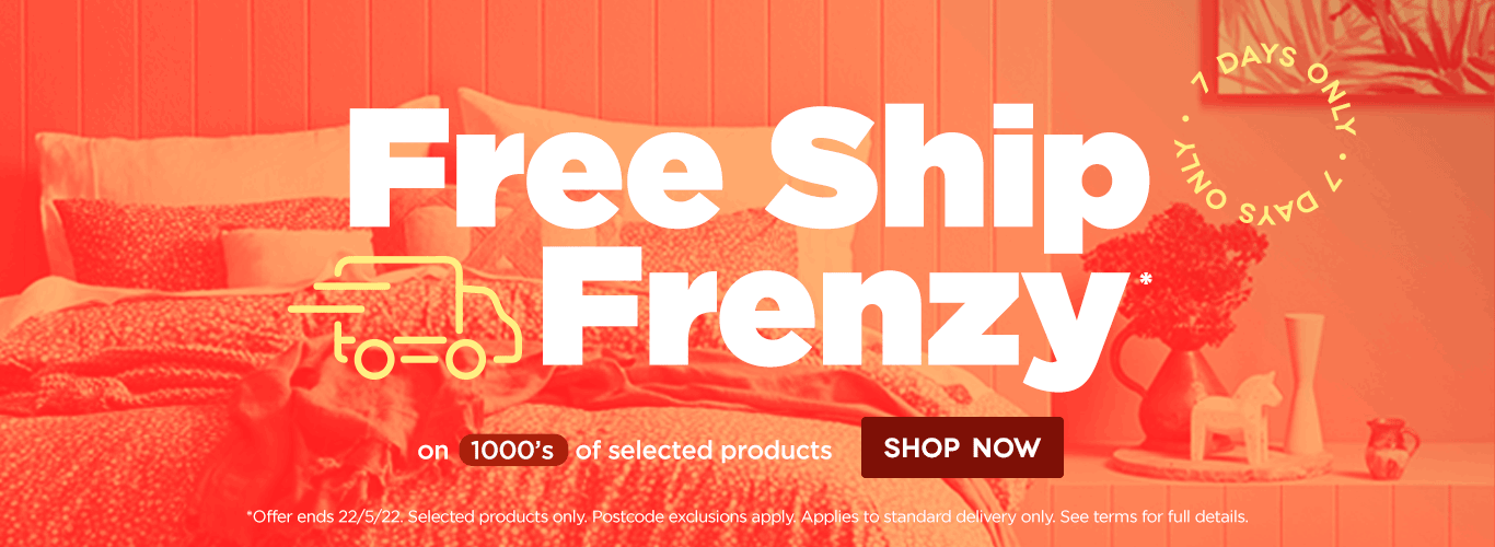 Free ship frenzy on thousands of items