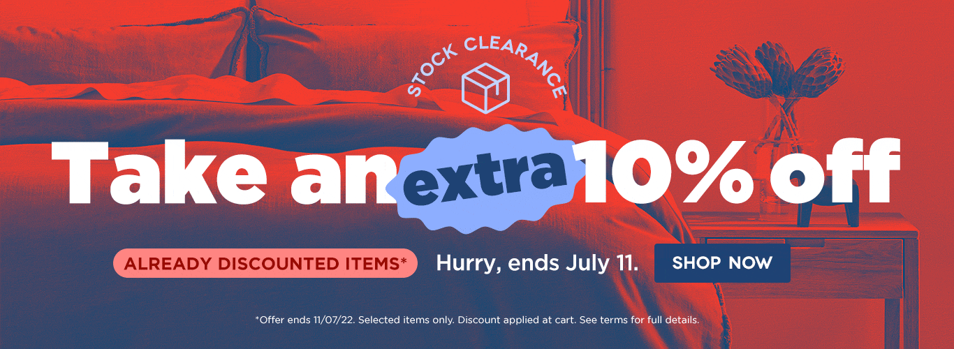 10% off Clearance Sale