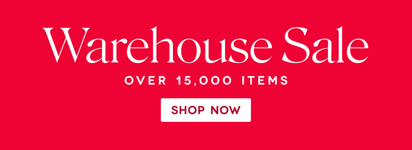 Warehouse sale. Over 15,000 items