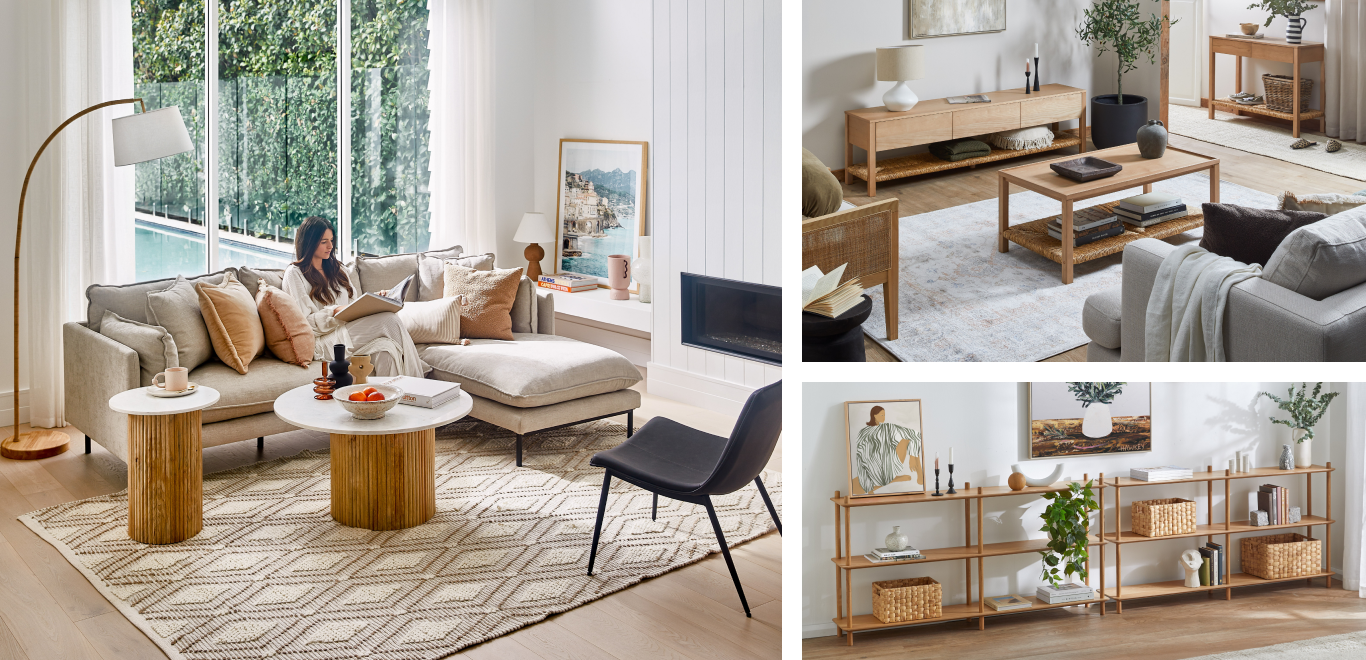 Temple and Webster living room collection