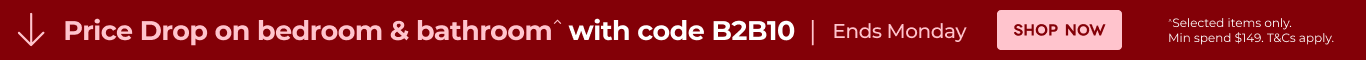 Bedroom to Bathroom flash sale