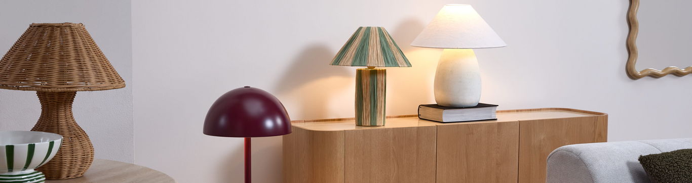 Temple and Webster lamp collection