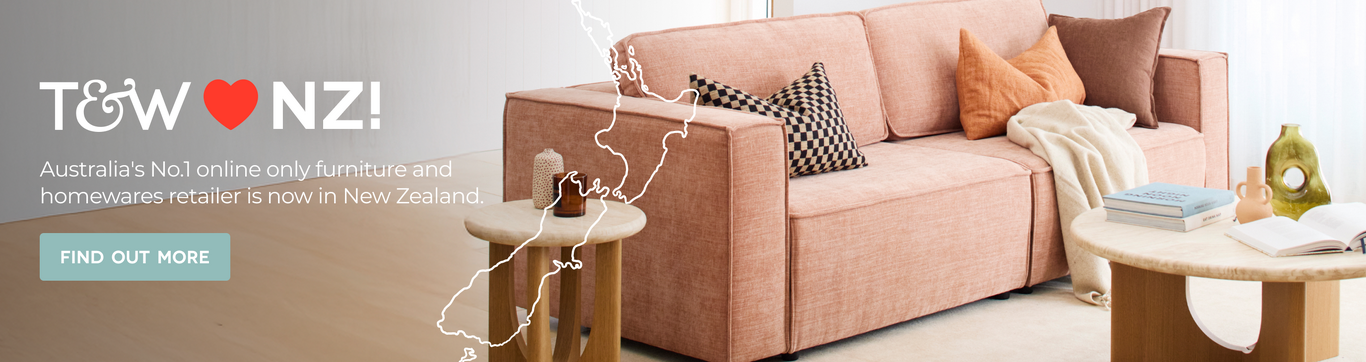 Temple and Webster love New Zealand. Australia's No. 1 online only furniture and homewares retailer is no in New Zealand. Find it our more.