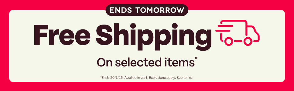 Free shipping on selected items