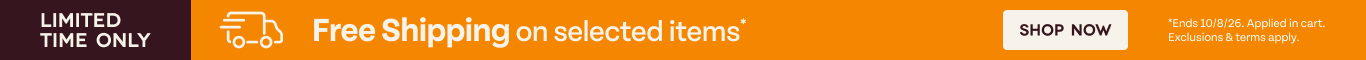 Free shipping on selected items