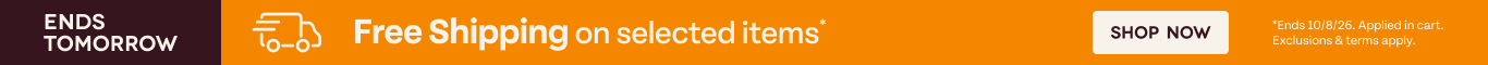 Free shipping on selected items
