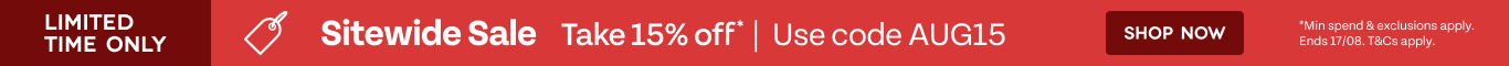 15% OFF Sitewide