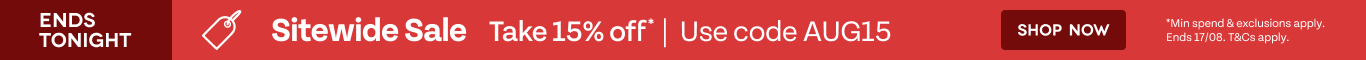15% OFF Sitewide