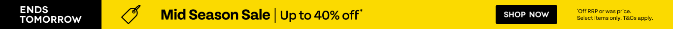 Mid Season Sale Up to 40% Off