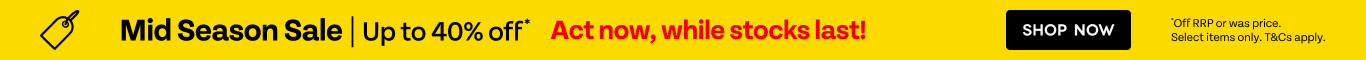 Mid Season Sale Up to 40% Off