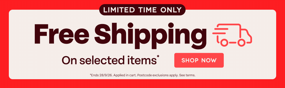 Limited Time Only. Free Shipping on selected items