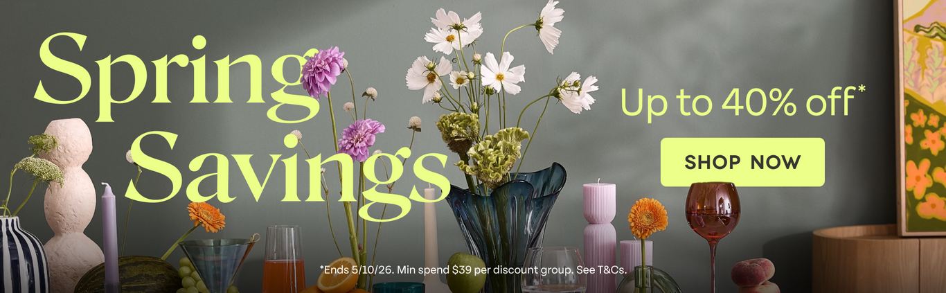Spring Savings. Up to 40% off. Shop Now!
