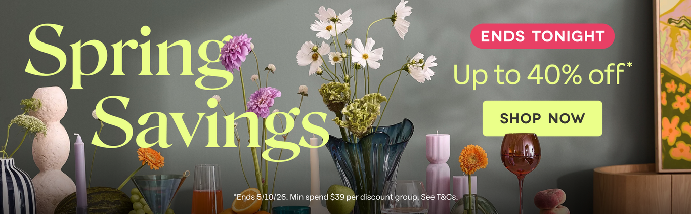 Ends Tonight. Spring Savings. Up to 40% off. Shop Now!