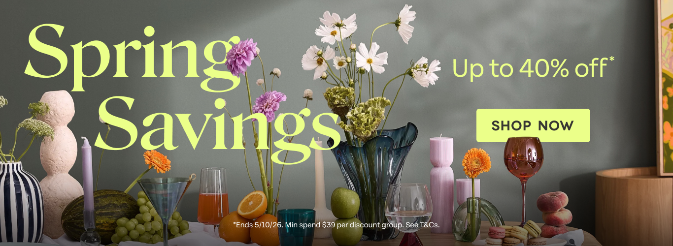 Spring Savings Up to 40% off